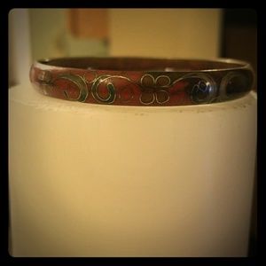 Floral bangle